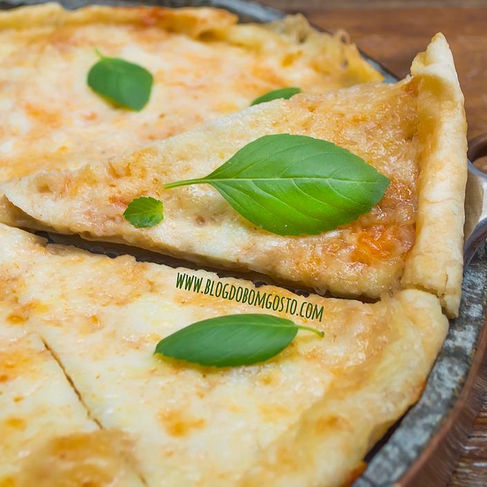 'Pizza Perfeita de Margherita' – Massa de 3 Ingredientes