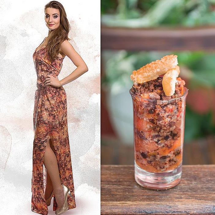 Fashion Food: Vestido longo x Quibebe